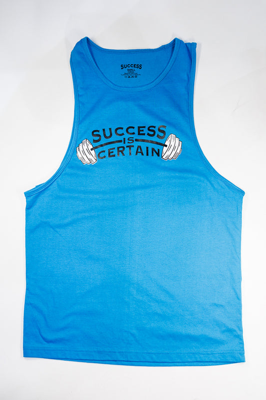 Blue Muscle Tank